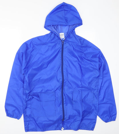 Mens UK Size M Preworn Blue Jacket