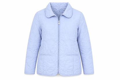 Tigi Womens Blue   Quilted Coat Size 10