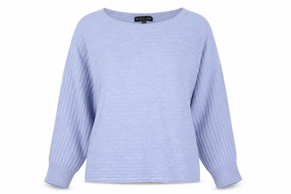 Womens UK Size 8 F&F Blue Pullover Jumper