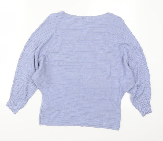 F&F Womens Blue   Pullover Jumper Size 8
