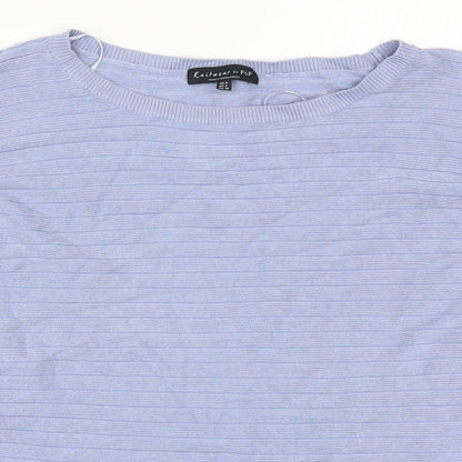 F&F Womens Blue   Pullover Jumper Size 8
