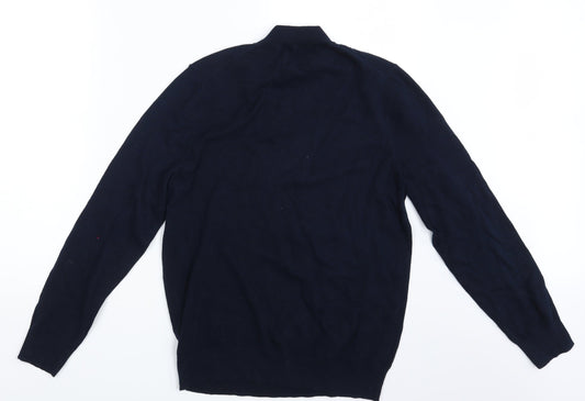 Mens UK Size M Burton Blue Pullover Sweatshirt