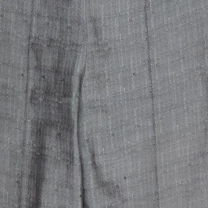 Womens UK Size One Size Preworn Regular Fit Dress Pants Grey Trousers