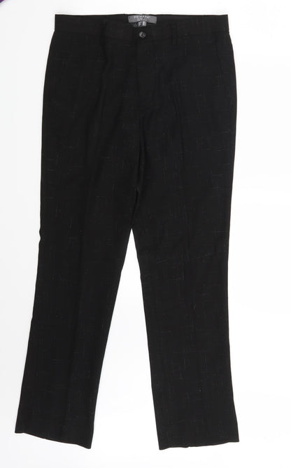 Primark Womens Black   Dress Pants Trousers Size 30 in L26 in