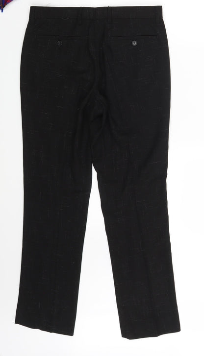 Primark Womens Black   Dress Pants Trousers Size 30 in L26 in