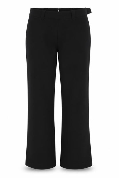 Womens UK Size One Size Preworn Regular Fit  Black Trousers