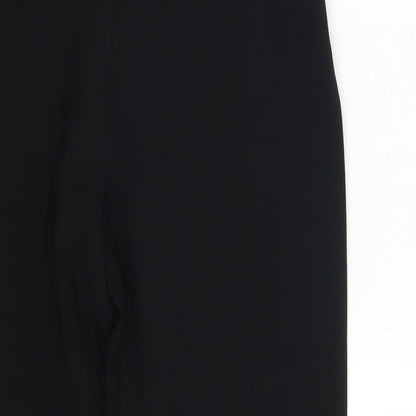 Womens UK Size One Size Preworn Regular Fit  Black Trousers