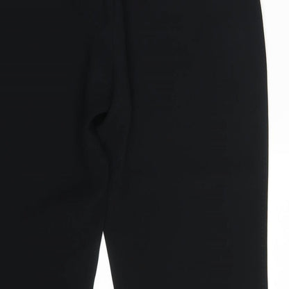 Womens UK Size One Size Preworn Regular Fit  Black Trousers