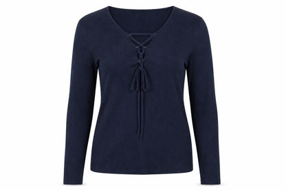 Latetitia Mem Womens Blue   Basic T-Shirt One Size