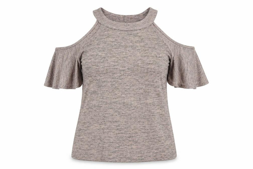 Womens UK Size 10 Warehouse Pink Basic T-Shirt