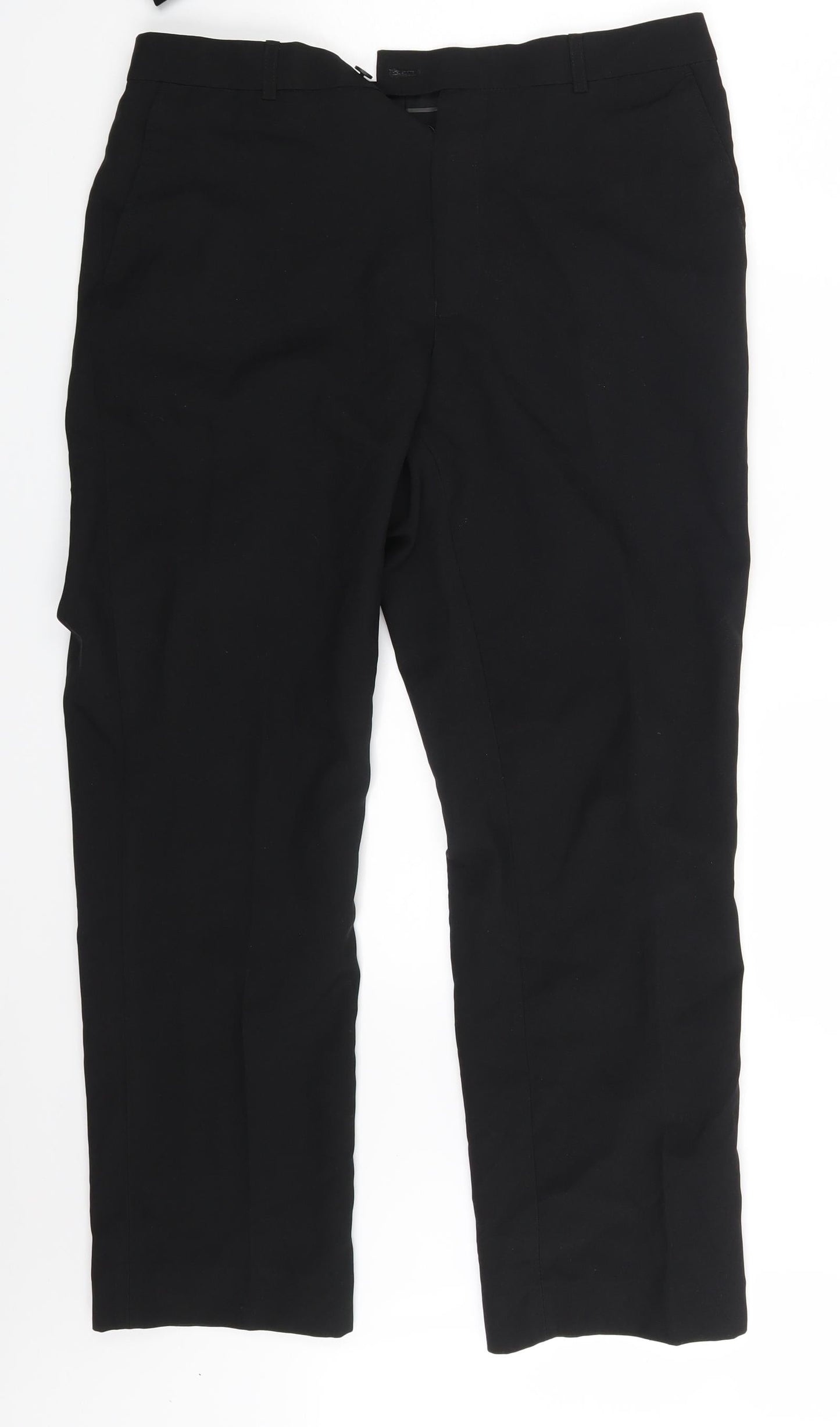 Taylor & Wright Mens Black   Trousers  Size 34 in L25 in