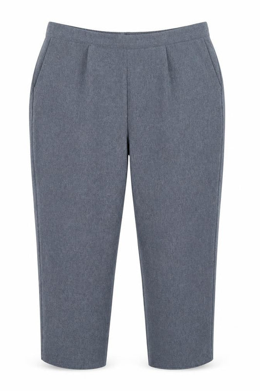 Womens UK Size 18 Bonmarché Regular Fit  Blue Trousers