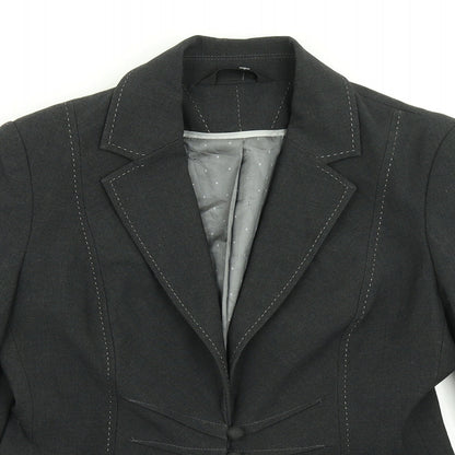 Marks & Spencer Womens Grey   Jacket Blazer Size 10