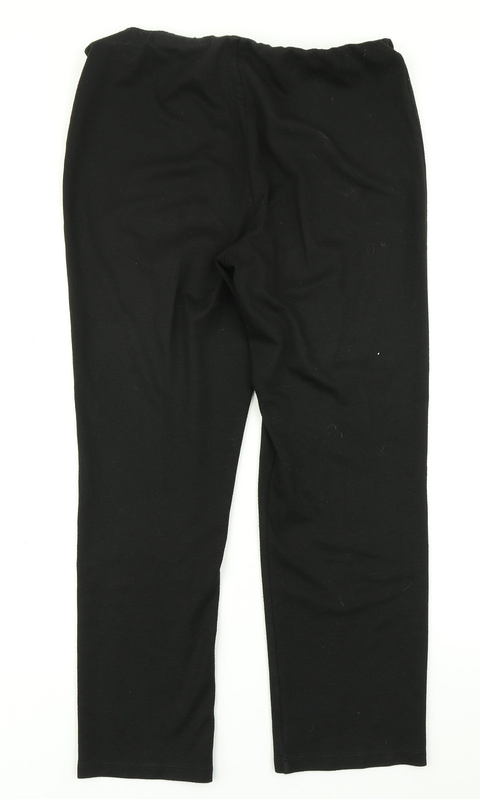 Womens UK Size 14 Marks & Spencer Regular Fit Dress Pants Black Trousers