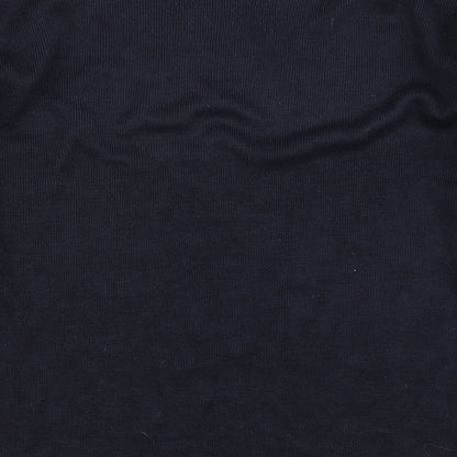 Tom Hagan Mens Blue  Knit Pullover Jumper Size L