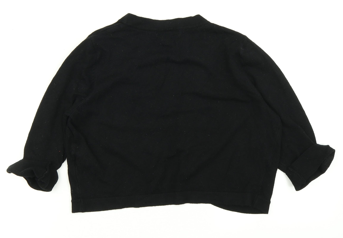 Womens UK Size 10 The Collection Black Cardigan Jumper