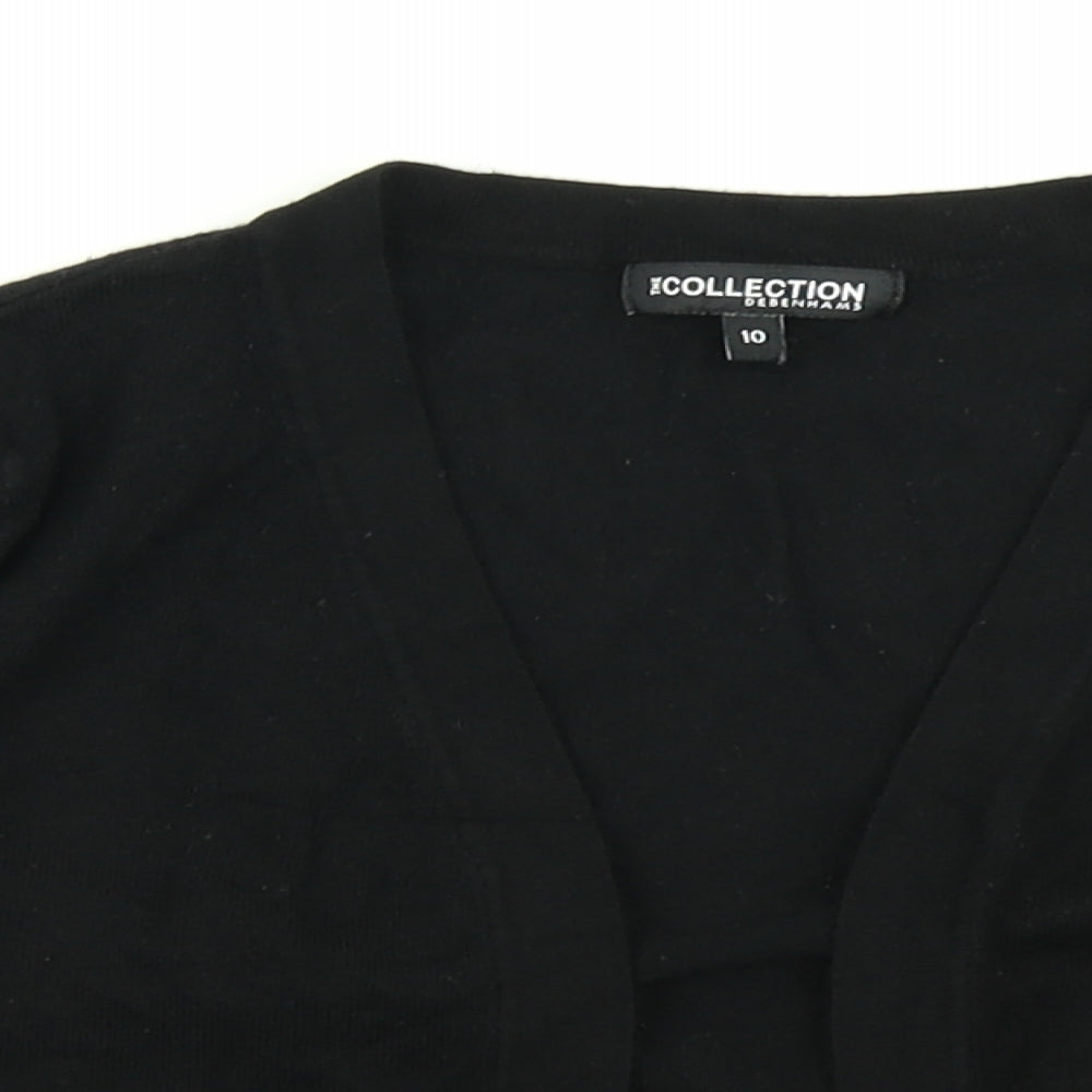 Womens UK Size 10 The Collection Black Cardigan Jumper