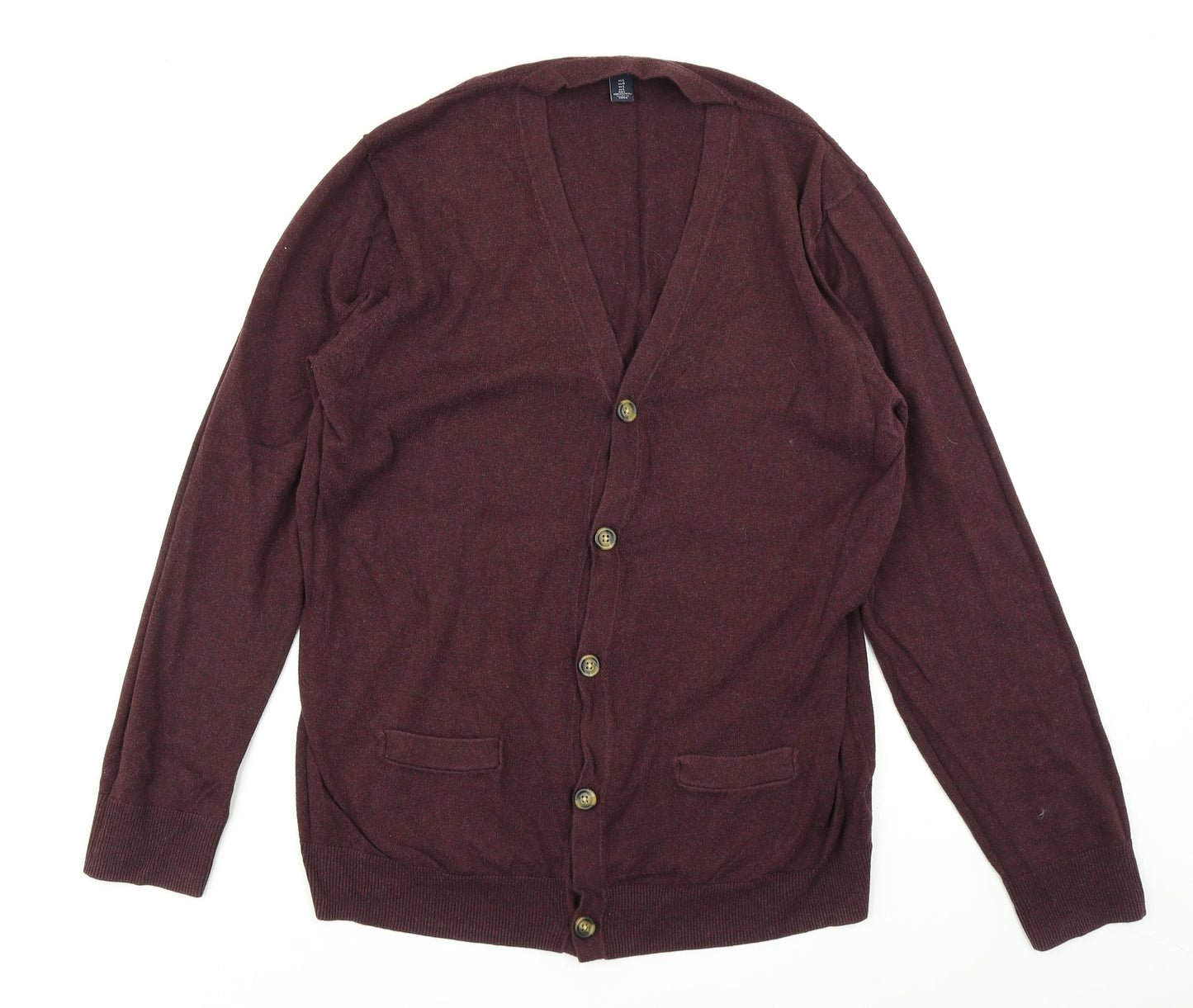 Gap Womens Purple  Knit Cardigan Jumper Size L