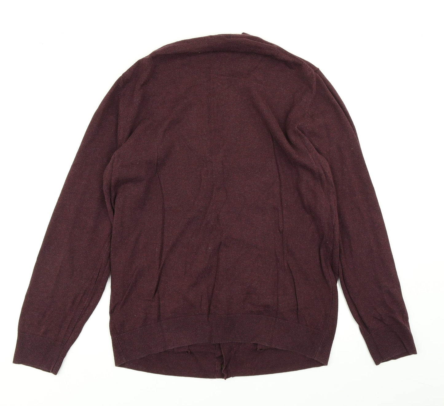 Gap Womens Purple  Knit Cardigan Jumper Size L