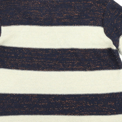 Womens UK Size M M&Co Beige Pullover Jumper