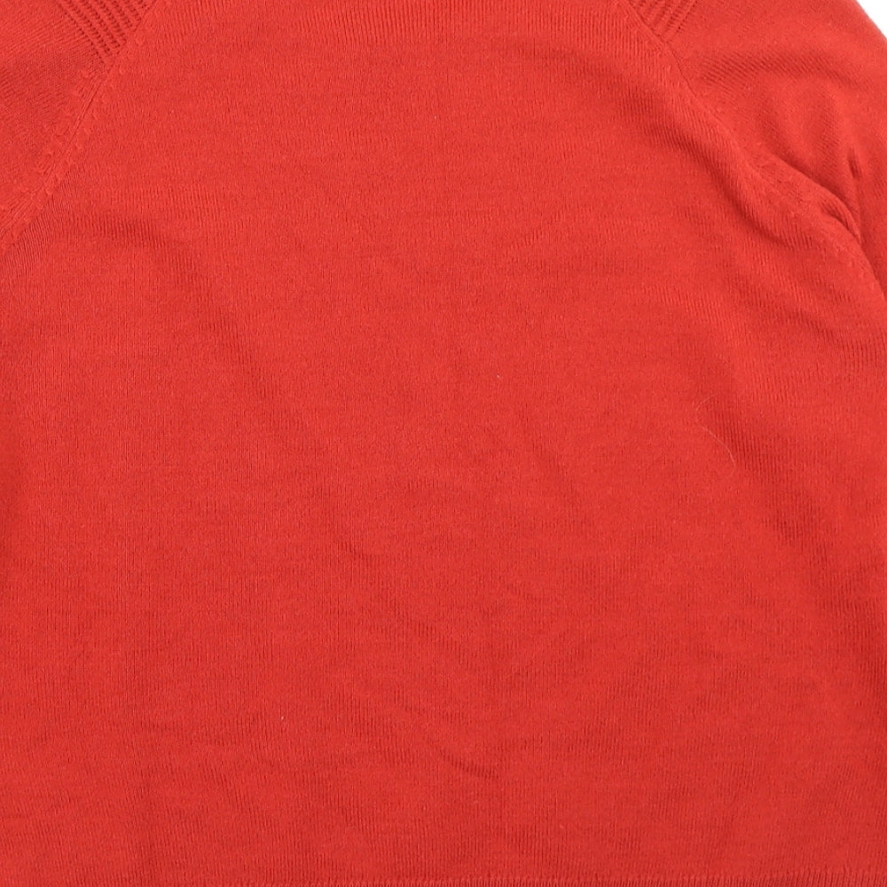 Womens UK Size 12 Per Una Red Pullover Jumper
