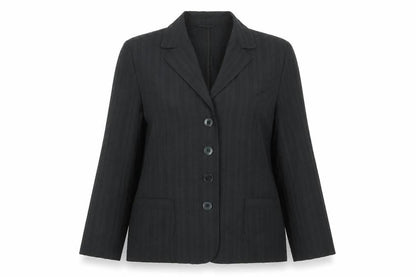 Lebek Womens Blue   Jacket Blazer Size 12