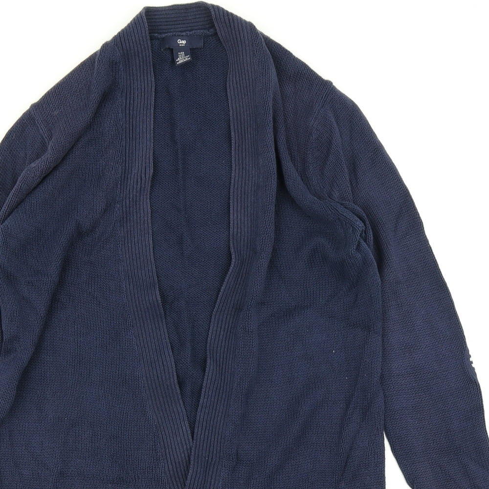 Womens UK Size XS Gap Blue Cardigan Jumper
