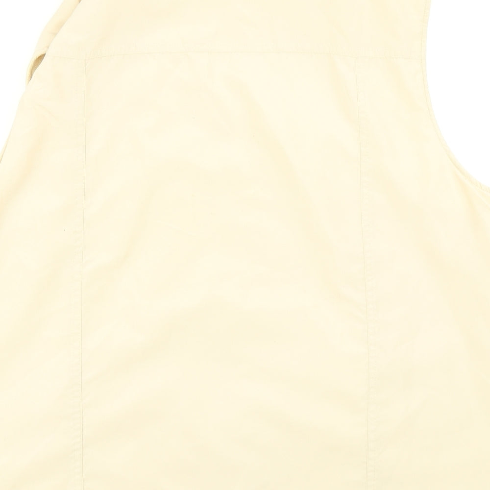 Womens UK Size L Bonmarché Beige Gilet