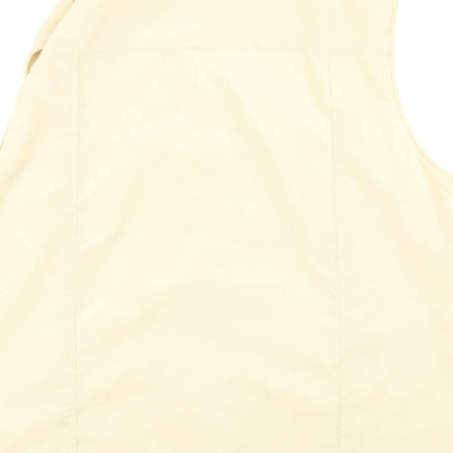 Womens UK Size L Bonmarché Beige Gilet