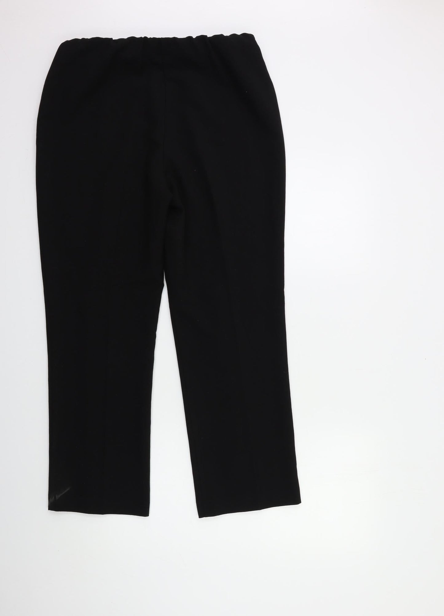 Classic Womens Black   Trousers  Size 12 L28 in