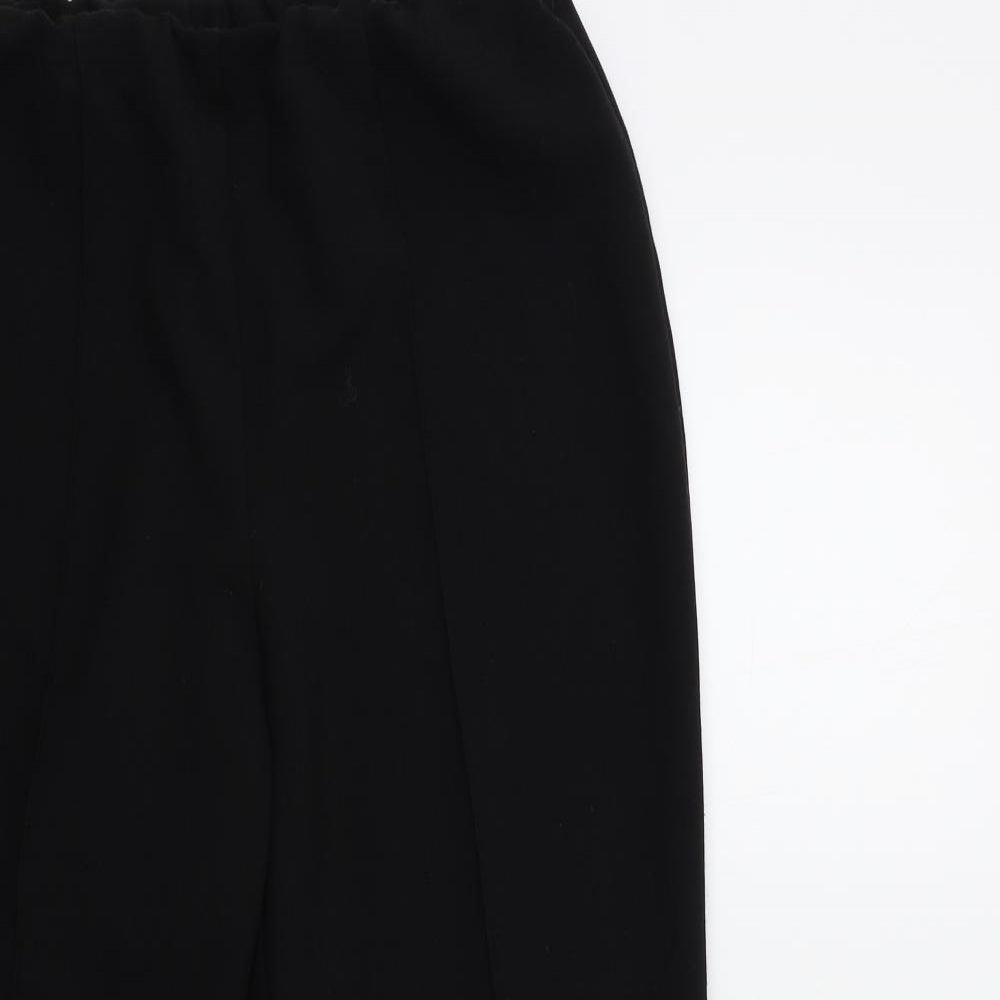 Classic Womens Black   Trousers  Size 12 L28 in