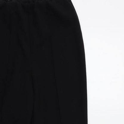 Classic Womens Black   Trousers  Size 12 L28 in