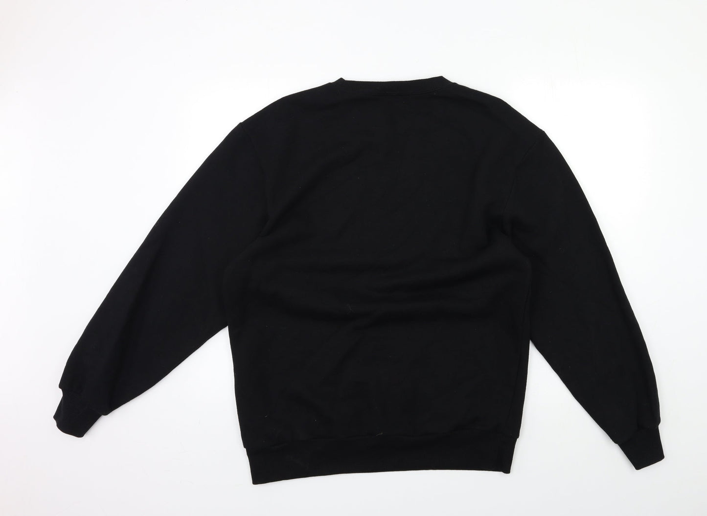 Mens UK Size S H&M Black Pullover Sweatshirt