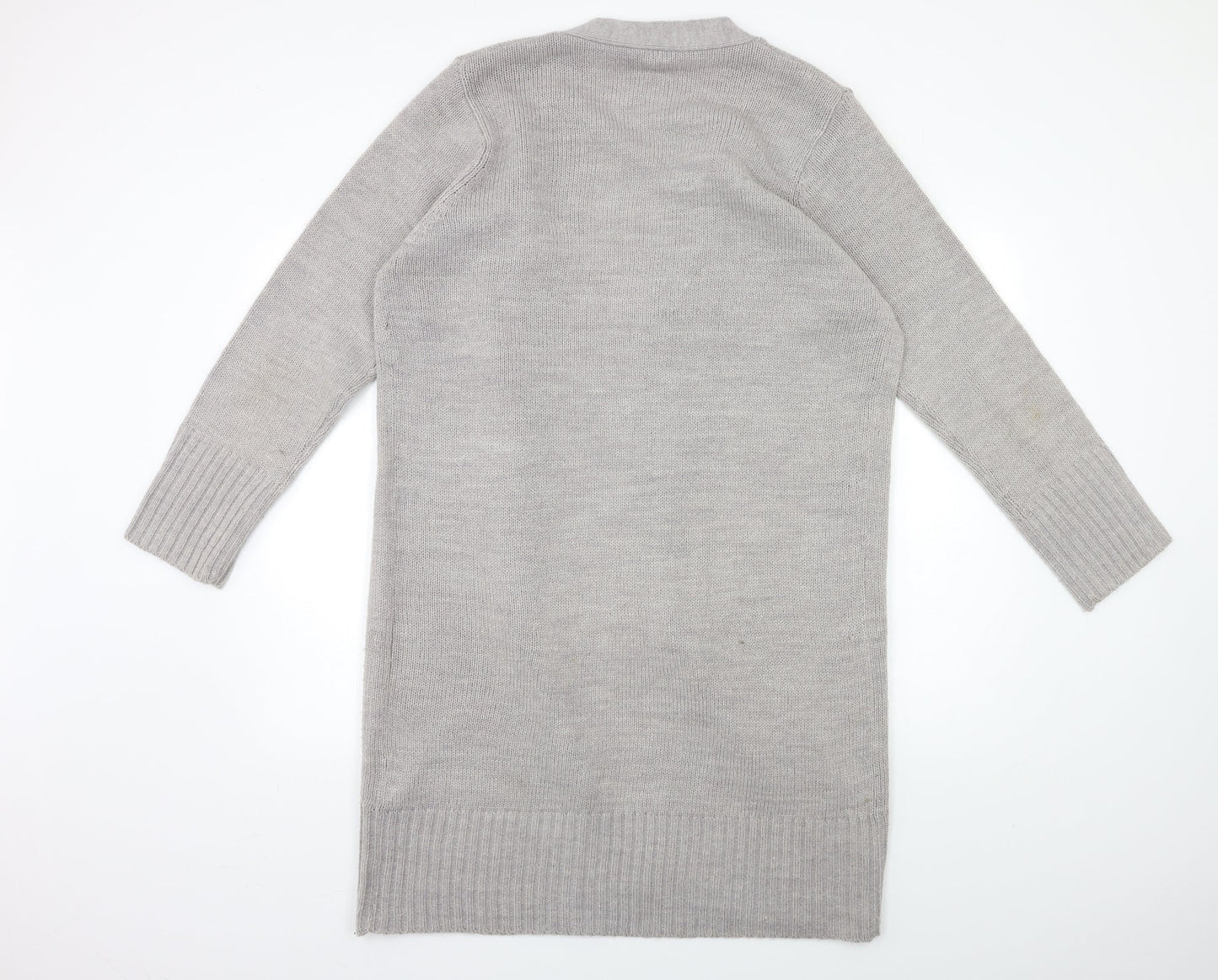 Womens UK Size L Peacocks Grey  Jumper