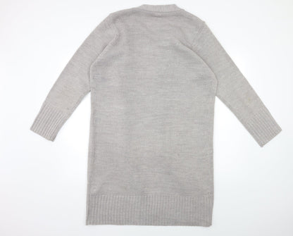 Womens UK Size L Peacocks Grey  Jumper