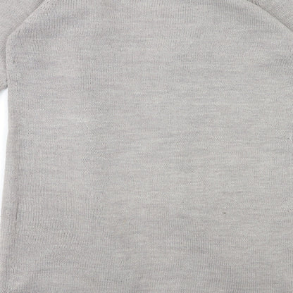Womens UK Size L Peacocks Grey  Jumper