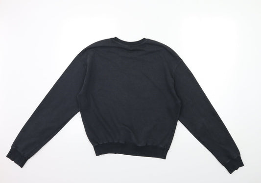 H&M Womens Grey   Pullover Sweatshirt Size XS