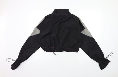 Womens UK Size 8 PRETTYLITTLETHING Black Jacket