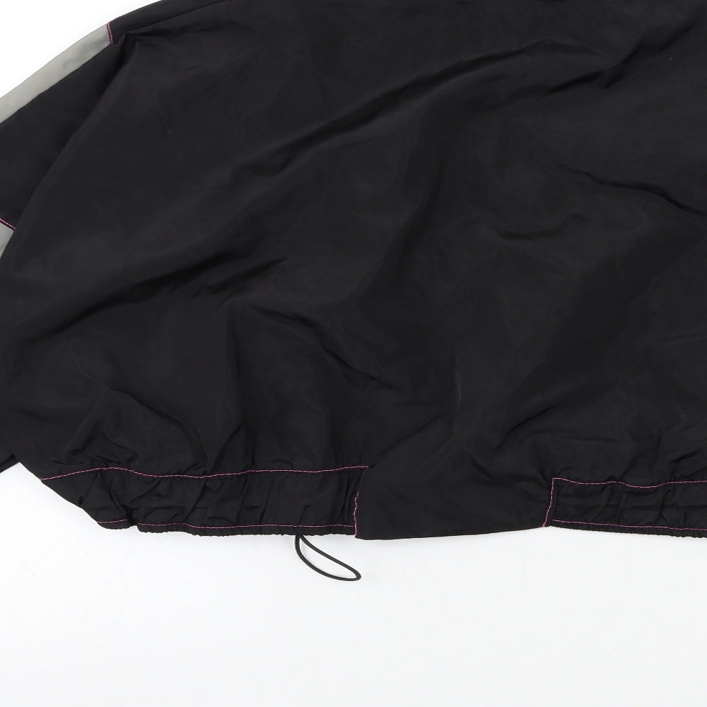 Womens UK Size 8 PRETTYLITTLETHING Black Jacket