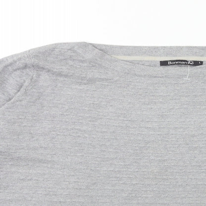 Womens UK Size L Bonmarché Grey Pullover Jumper