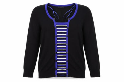 Womens UK Size 12 M&Co Black Pullover Jumper