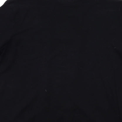 Womens UK Size 12 M&Co Black Pullover Jumper