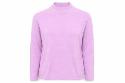 Bonmarché Womens Pink Knit Pullover Jumper Size M