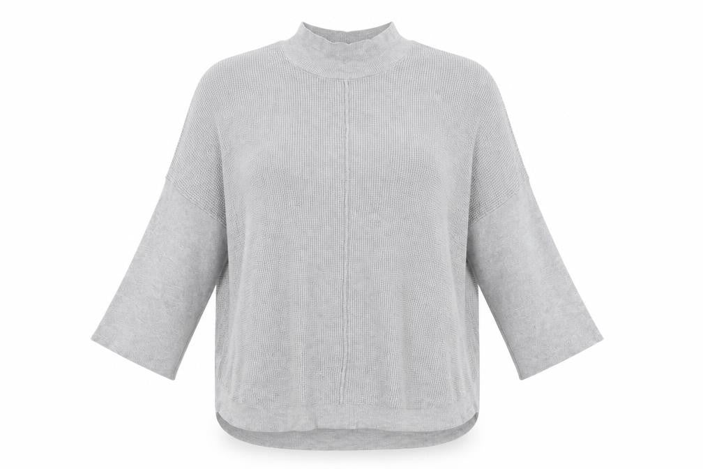 PAYTON PRIMROSE Womens Grey  Knit Pullover Jumper Size M