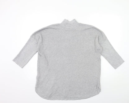 PAYTON PRIMROSE Womens Grey  Knit Pullover Jumper Size M