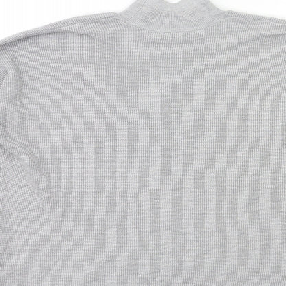 PAYTON PRIMROSE Womens Grey  Knit Pullover Jumper Size M