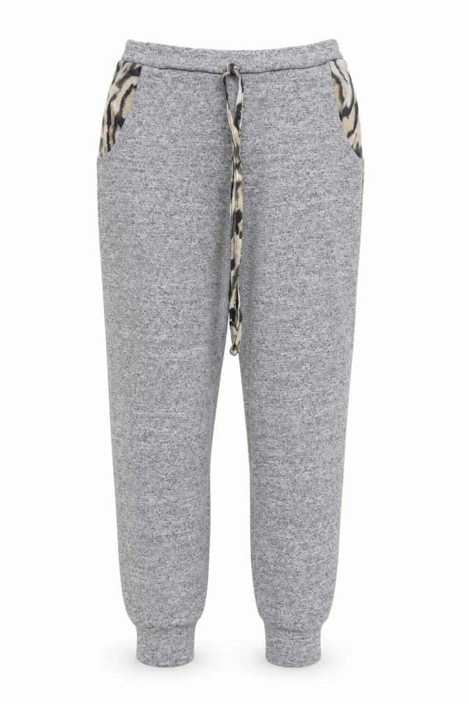Womens UK Size 23 in Bershka Regular Fit  Grey Trousers