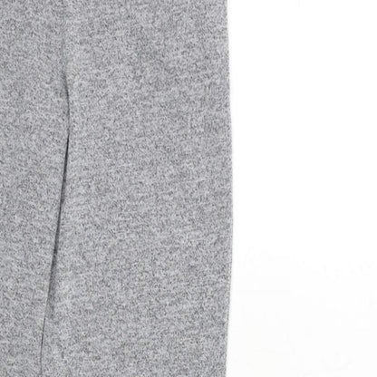 Womens UK Size 23 in Bershka Regular Fit  Grey Trousers
