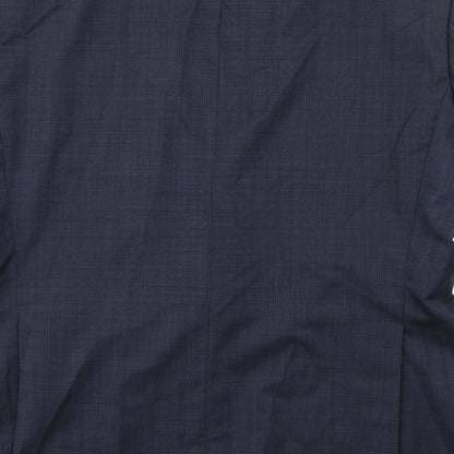 Mens UK Size 42 Baumer Regular Blue Suit Jacket