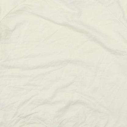 Dorothy Perkins Womens Ivory  Jersey Pullover Sweatshirt Size 10